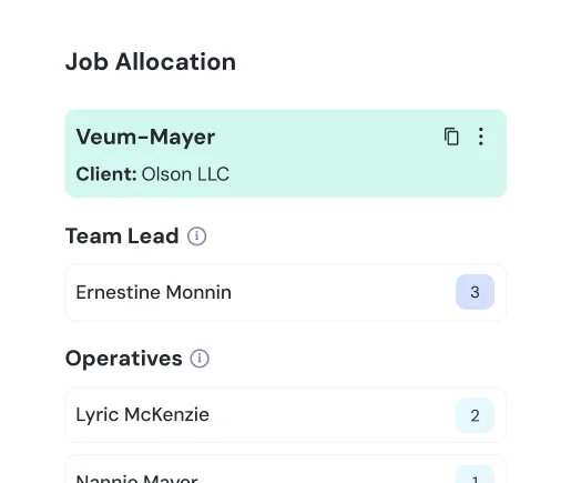 Job Allocation