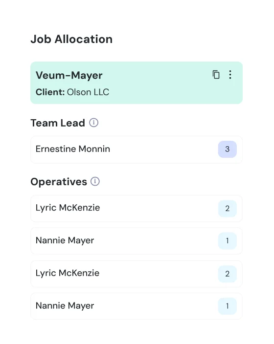 Job Allocation